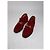 Mocassini Gucci Horsebit Vintage in camoscio rosso fine anni '90 EU35.5 - vista 4