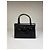 Vintage Givenchy Logo Tasche 4G Leder Top-Handle Hergestellt in Japan Schwarz - Ansicht 5