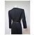 Abito Vintage Givenchy in lana con fiocco c. fine anni '80 Nero M - vista 12