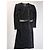 Abito Vintage Givenchy in lana con fiocco c. fine anni '80 Nero M - vista 4