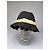 Sombrero Bucket Vintage Gucci GG Monogram Canvas Finales de los 90 Negro Beige - vista 3
