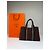 Tote Vintage Hermès Troca Canvas Fine anni '90 Brown / 1, 2, 3, 6 Marrone - vista 12