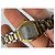 Vintage Givenchy 4G Logo Quarz-Armbanduhr ca. Ende der 1980er Silver Gold Schwarz - Ansicht 6