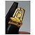 Céline Vintage Celine Carriage Logo Leather Belt Black Gold c. 1980s - view 4
