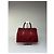 Vintage Givenchy 4G Monogram Jacquard Structured Bag Late 1990s Red Beige - view 12