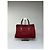 Vintage Givenchy 4G Monogram Jacquard Structured Bag Late 1990s Red Beige - view 13