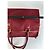 Vintage Givenchy 4G Monogram Jacquard Structured Bag Late 1990s Red Beige - view 8