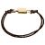 Bracciale Louis Vuitton Monogram LV Padlock Marrone 17 - vista 3