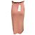 Stella Mc Cartney Falda midi de punto acanalado de lana Blush Pink Stella McCartney - vista 3