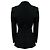 Veronica Beard Black Two Button Crepe Blazer with Belt - view 3