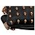 Clutch Thomas Wylde Black Day of the Dead Punk Leather Rose Gold Skull Stud Nero - vista 10