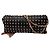 Clutch Thomas Wylde Black Day of the Dead Punk Leather Rose Gold Skull Stud Nero - vista 3