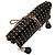 Clutch Thomas Wylde Black Day of the Dead Punk Leather Rose Gold Skull Stud Nero - vista 5