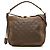 Bolsa Satchel Louis Vuitton Monogram Empreinte Audacieuse PM Castanha Marrom