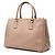 Prada Medium Saffiano Lux Galleria Double Zip Satchel Beige - Ansicht 2