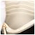 Borsa a tracolla Blondie Gucci Medium in pelle di vitello bianca con catena Bianco - vista 5