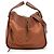 LOEWE Small Hammock Satchel aus bicolor Leder in Braun