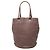 Borsa secchiello Bottega Veneta Intrecciato in nappa viola Porpora