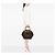 Borsa Louis Vuitton Monogram Ellipse MM Marrone - vista 5