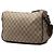 Borsa a tracolla Gucci GG Supreme con doppia tasca Beige - vista 2