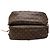 Borsa a tracolla Louis Vuitton Monogram Saumur 35 Marrone - vista 3