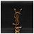 Autre Marque Clutch Saint Laurent Kate con nappa in pelle Grain de Poudre monogrammata nera Nero - vista 6