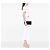 Autre Marque Clutch Saint Laurent Kate con nappa in pelle Grain de Poudre monogrammata nera Nero - vista 7