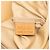 Borsa Boston Prada in Tessuto con rifiniture in Saffiano Beige - vista 5