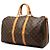 Borsa da viaggio Louis Vuitton Monogram Keepall Bandouliere 45 Marrone - vista 2