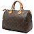 Louis Vuitton Monogram Speedy 30 Boston Tasche Braun - Ansicht 2