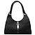Borsa a tracolla Gucci GG Canvas Jackie Bardot Nera Nero