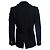 Autre Marque FRAME, black double breasted tweed jacket - view 3