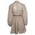 Autre Marque Zimmermann, vestido mini de renda Waverly em bege - vista 2