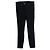 Versace, jeans a cinque tasche in cotone stretch nero