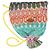 Missoni, bikini multi de punto en tonos pastel Multicolor - vista 5