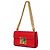 Padlock Gucci, borsa con lucchetto stampata GG in pelle rossa Rosso - vista 4