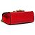 Padlock Gucci, borsa con lucchetto stampata GG in pelle rossa Rosso - vista 6