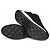 Chanel, baskets en daim avec logo CC doré Noir - vue 7