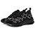 Gucci, sneaker in mesh con applicazioni di strass GG run Nero
