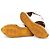 Louis Vuitton, sneaker Run away in pelle e canvas Marrone Bianco D'oro - vista 7