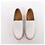 Hermès Ivy Leder-Loafer in White BR241141, Größe EU 38 Weiß - Ansicht 4