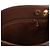 Borsa a tracolla Chanel Coco Mark in pelle caviar marrone - vista 13
