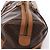 Triomphe Céline Borsa da viaggio Celine Macadam Boston PVC x Leather in marrone - vista 5
