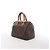Borsa a mano Louis Vuitton Speedy 25 Monogram in marrone M41528 - vista 2