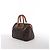Borsa a mano Louis Vuitton Speedy 25 Monogram in marrone M41528 - vista 3