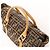 Borsa FENDI in tela Zucca e pelle marrone - vista 3