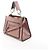 Borsa a mano 2Way Fendi Runaway in pelle Rosa 8BH344 Beige - vista 2