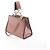 Borsa a mano 2Way Fendi Runaway in pelle Rosa 8BH344 Beige - vista 3