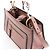Borsa a mano 2Way Fendi Runaway in pelle Rosa 8BH344 Beige - vista 4