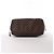 Borsa a tracolla Louis Vuitton Neverfull GM Damier Ebene in marrone N51106 Rosso - vista 7